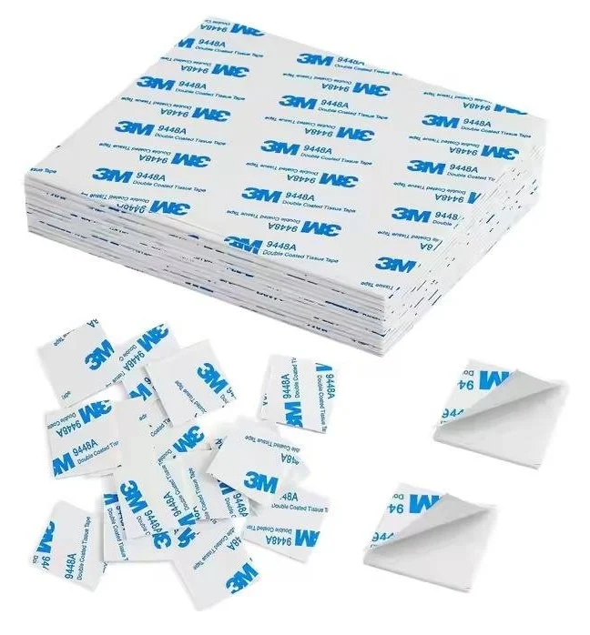9448A white non-woven double-sided tape die-cuts