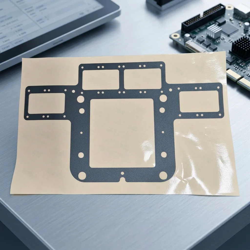 MGR-PC 0.25mm Black UL94-V0 PC Film with 467MP, Insulation Gasket detail 6