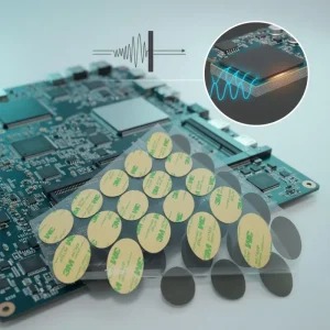 13.56MHz Flexible Magnetic Shielding Sheet with Thermal Conductive Adhesive Anti-demagnetization
