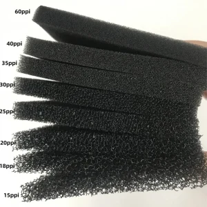 15PPI~60PPI Perforated Structure PU Sponge Is Widely Used for Sound Insulation, Buffering, Model Making, and DIY Customization