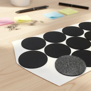 4701-30-15188-04 Black Foam 4.78mm Dustproof Oil Resistant Rubber, with Backing Adhesive, Cushioning, Sealing, Shock Absorption