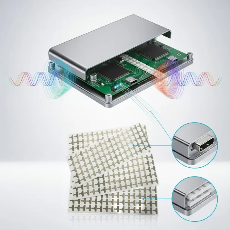 Automotive ECU Conductive Foam EMI Shielding Gasket for Electronic Control Unit Protection