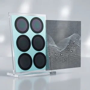 B080 High Sound Transmittance Woven Mesh Anti-dust Waterproof Fabric for Wireless Headset
