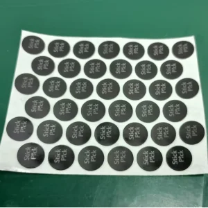 Black Self-adhesive Anti slip Micro Suction Reusable Adhesive Tape MGR-NM05B, Quick Rebound and Washable for Cleaning