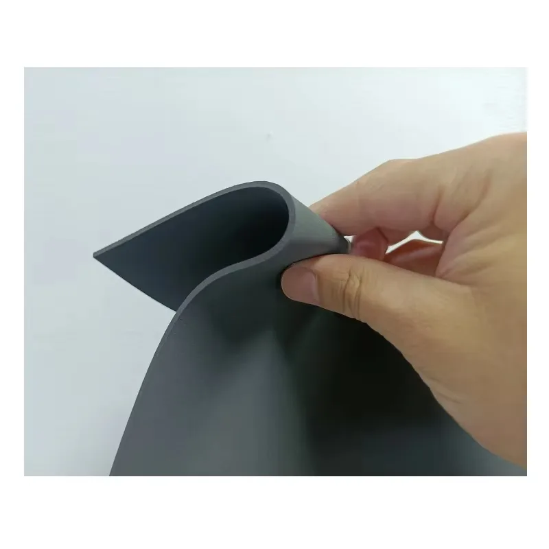 Black TPU-16 High Elasticity, Wear-resistant, Buffering, Sports Protection, Customizable Rubber Material