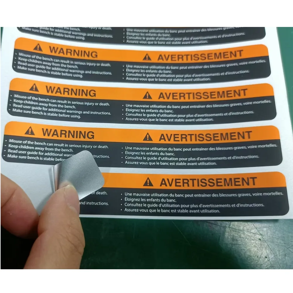 MGR Label-ZG Vehicle Safety Warning Label detail 4