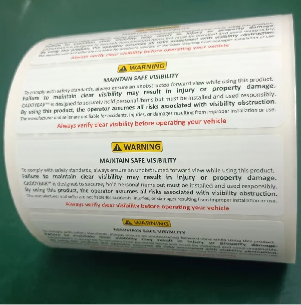 MGR Label-ZG Vehicle Safety Warning Label detail 5
