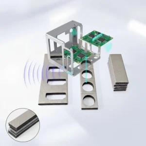 Conductive Fabric Foam EMI Shielding Gasket for Smartphone Internal PCB Module Grounding
