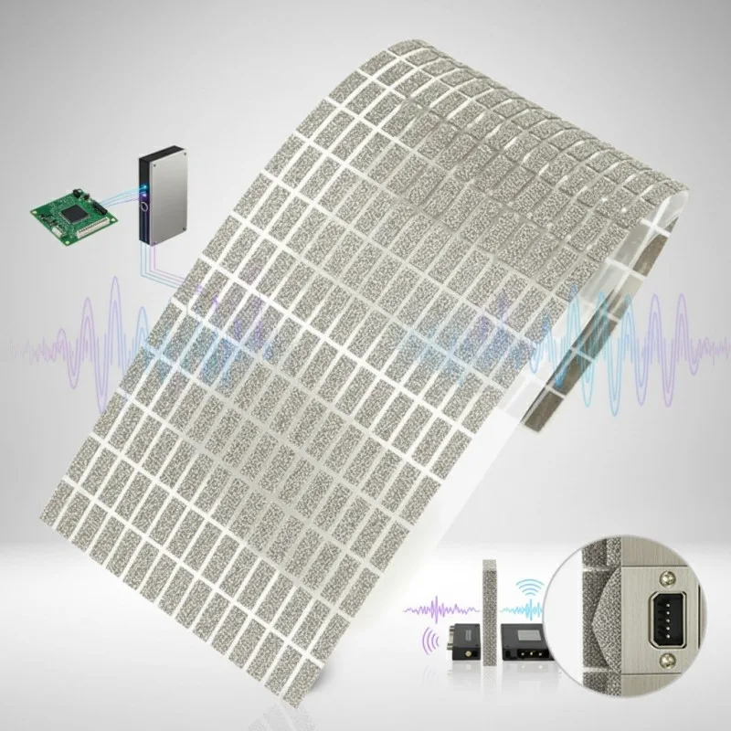 Conductive Fabric Foam EMI Shielding Strip for Mobile Phone Camera Module Protection