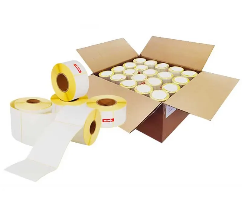 Blank White Waterproof Labels in Multiple Sizes detail 3