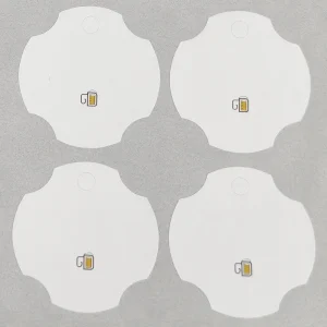 Customized Printing of Thermal Sensitive Circular square Barcode Labels 1000 Packs of Adhesive Sticker Rolls