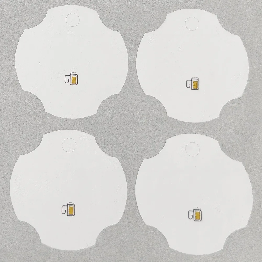 Customized Printing of Thermal Sensitive Circular square Barcode Labels 1000 Packs of Adhesive Sticker Rolls