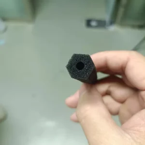Customized Sound-Insulating and Flame Retardant Open Hole Buffer Sponge Cut to Size with Noise Reduction Rubber Product