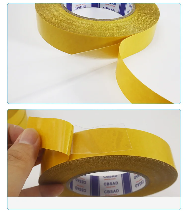 Double Sided Die Cut Acrylic Pressure-Sensitive Adhesive Sticker Waterproof Masking Paper PET Material 0.05mm Thickness photo 2