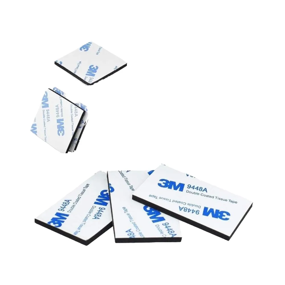 Double Sided Strong Adhesive Acrylic Masking Sticker Rectangular and Square Foam Pad Mounting Waterproof Customized