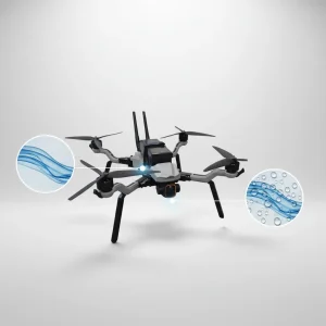 Drone Battery Pack Venting Solution, EPTFE Filter Film, Waterproof Breathable Sticker, IP67 Dustproof and Pressure Equalization
