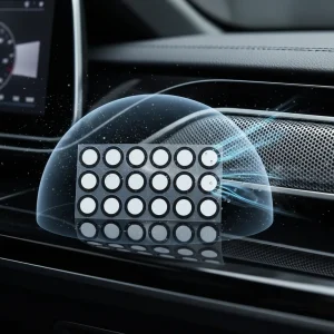 Dustproof Waterproof Mesh EPTFE Breathable Acoustic Membrane Self Adhesive Vent Sticker for Instrument Speaker detail 4
