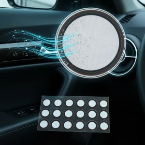EPTFE Acoustic Ventilation Membrane IP67 Waterproof Breathable Dustproof Sticker for Microphone Audio Device
