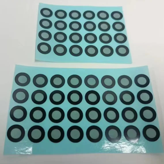EPTFE FSM-710 Black Grey Plastic Sheets Sound Transmitting Waterproof and Breathable Custom Cutting by Factory