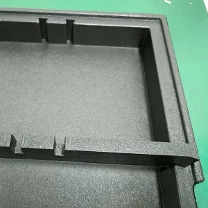 Factory Customized Environment-friendly Black Anti-static PP/EPP Foam Shockproof Protective Tray