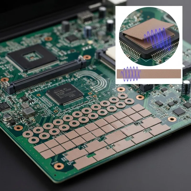 Low-Frequency Nanocrystalline Sheet, Anti-Demagnetization for Wireless Charging detail 4