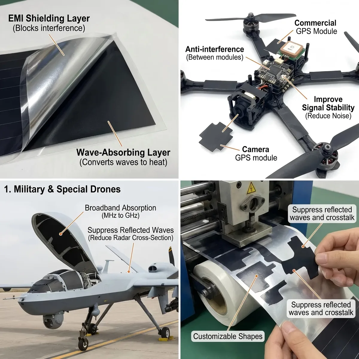 Ferrite Absorbing Sheet for Smart Meters detail 7