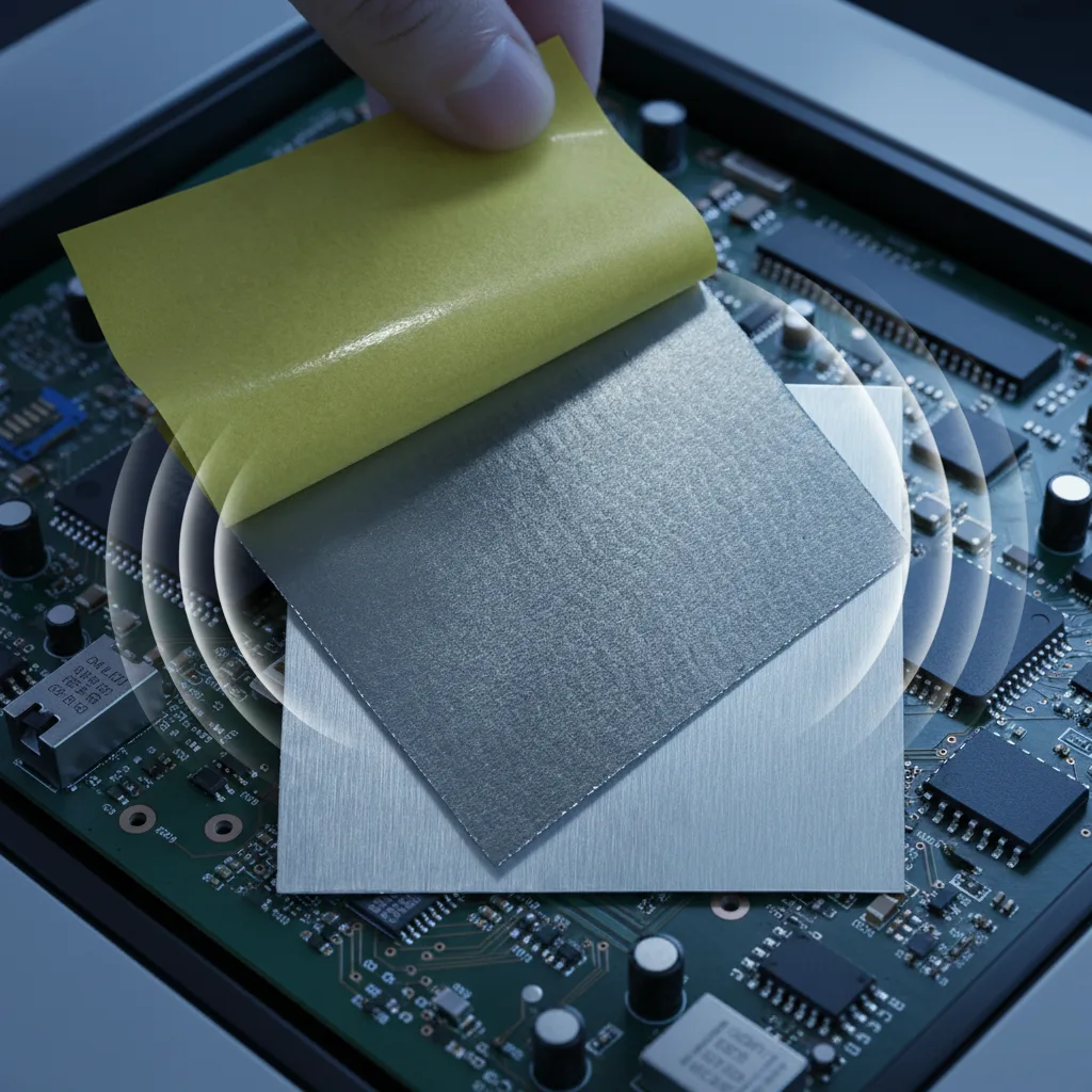 Ferrite EMI Absorber Electromagnetic Wave Absorbing Material for Set Top Box TV Box Signal Transmission Anti-interference