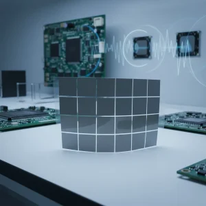 Flexible Ferrite Absorbing Sheet EMI Wave Absorbing Material for Industrial Control Equipment Signal Stability Anti-interference