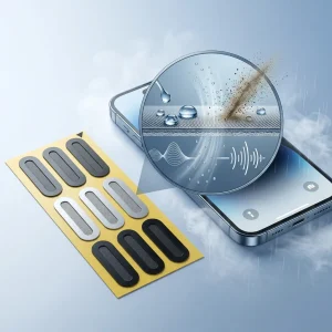 FSM-200B IP67 IP68 EPTFE Acoustic Vent Membrane Waterproof Breathable Sound Transparent Custom Die-Cut for Smart Audio Devices
