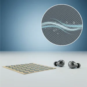FSM-200B IP68 EPTFE Waterproof Breathable Vent Membrane Custom Die-Cutting Service OEM Adhesive Patch Factory Wholesale detail 5
