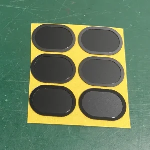 FSM-200B OEM IP68 EPTFE Acoustic Vent Membrane Waterproof Breathable Sound Transparent Adhesive Patch for Hearing Aids