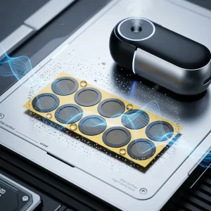 FSM-200B waterproof and breathable EPTFE membrane IP68 ventilation sticker, suitable for smart wearable devices