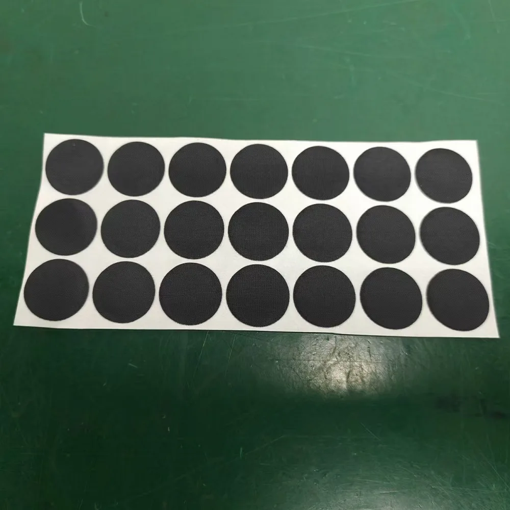 FSM-7010B Hydrophobic Breathable EPTFE Acoustic Membrane Equipment Balanced Pressure Self-adhesive Breathable Sticker