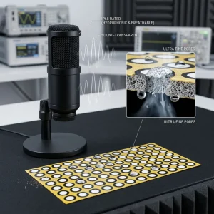 FSM-710W Verified Factory IP68 EPTFE Waterproof Breathable Vent Membrane Custom Multi-Layer Lamination OEM Service Fast Delivery