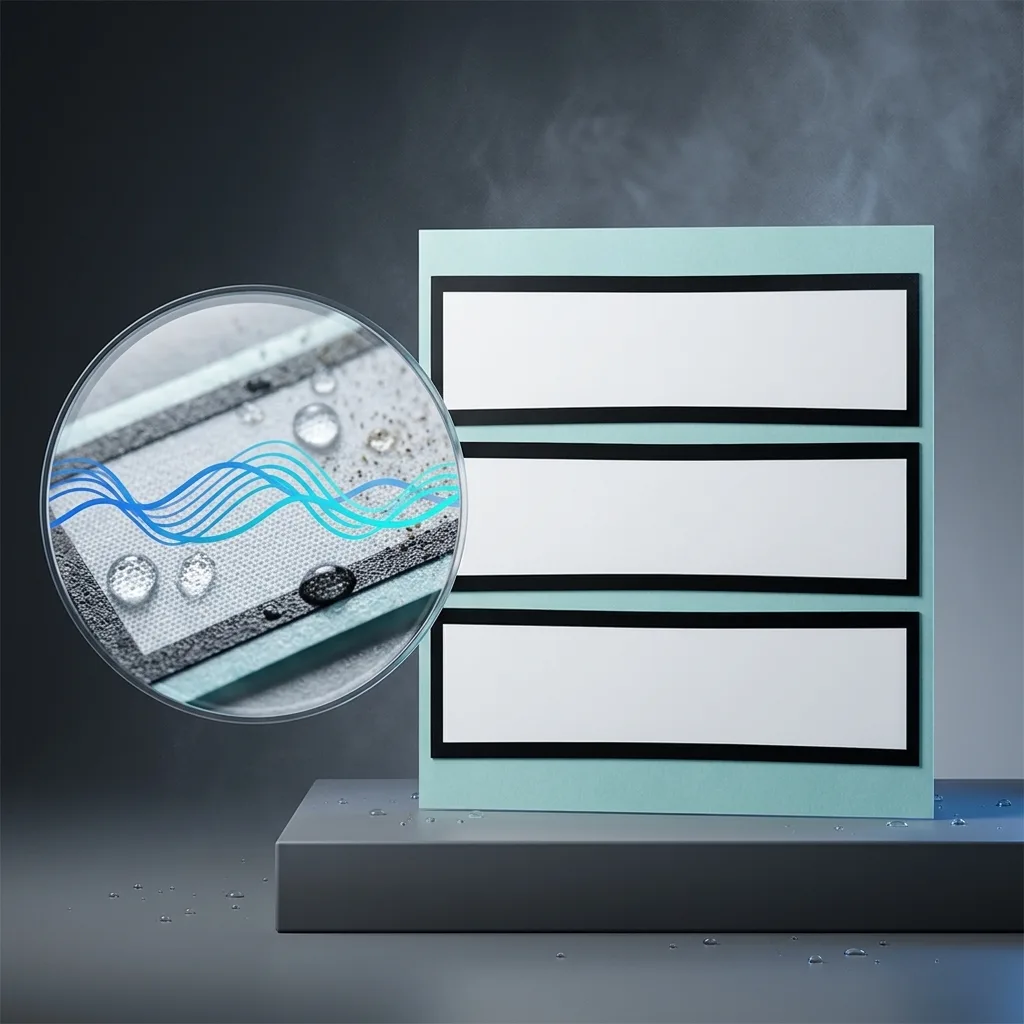 FSM-750 EPTFE Filter Vent Membrane Waterproof Breathable Acoustic Anti-dust Self Adhesive Sticker for Household Appliance