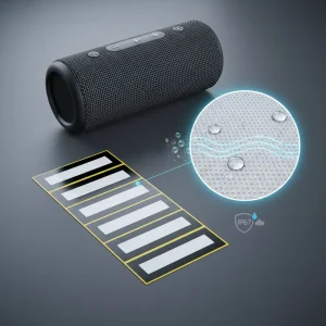 FSM-750W Factory Direct EPTFE Waterproof Breathable Membrane IP68 Custom Die-Cut Any Shape Adhesive Vent Wholesale Supply detail 3