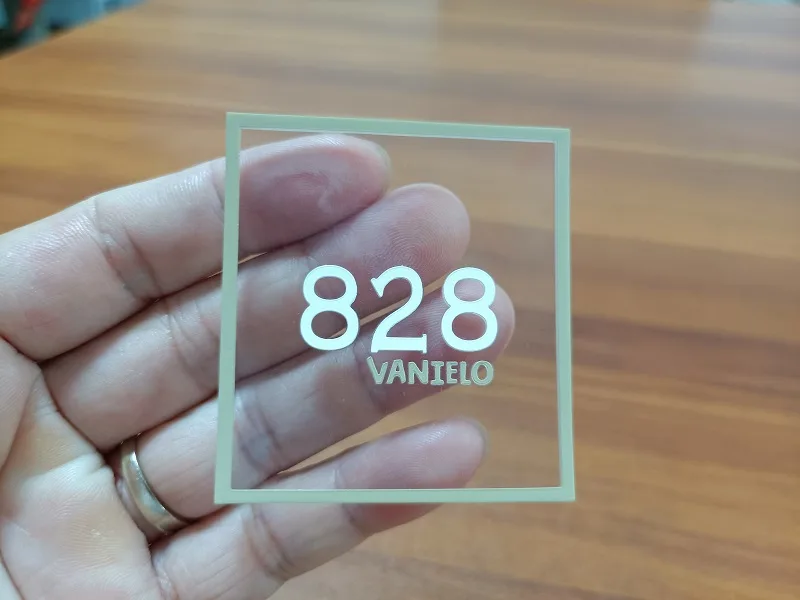 Transparent PVC Soft Silicone Labels for Apparel and Bags detail 2