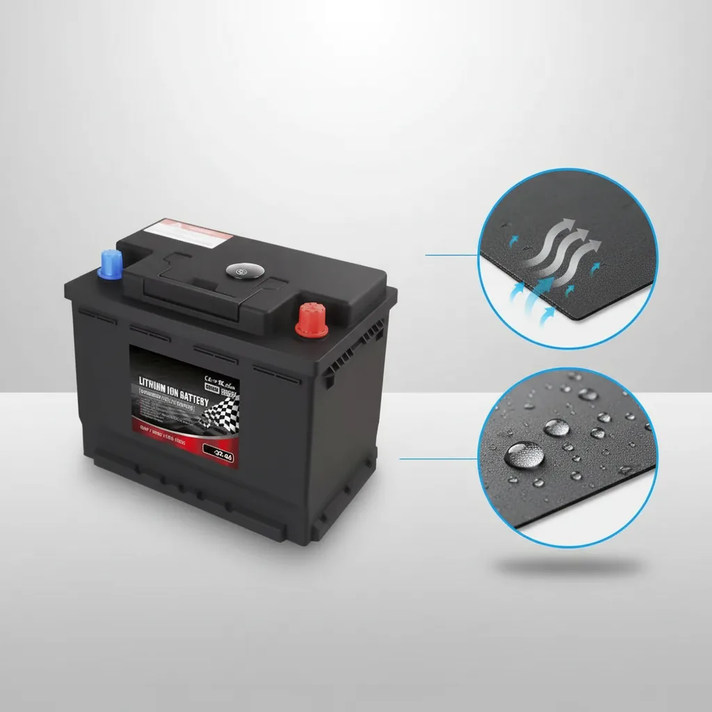 IP67 Waterproof Sound Film for EV Battery Management System, EPTFE Acoustic Membrane, Breathable Ventilation Opening detail 4