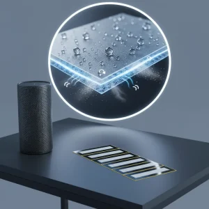 IP68 Waterproof Sound Permeable EPTFE Membrane Hydrophobic Breathable Vent Patch for Electronic Device Ventilation