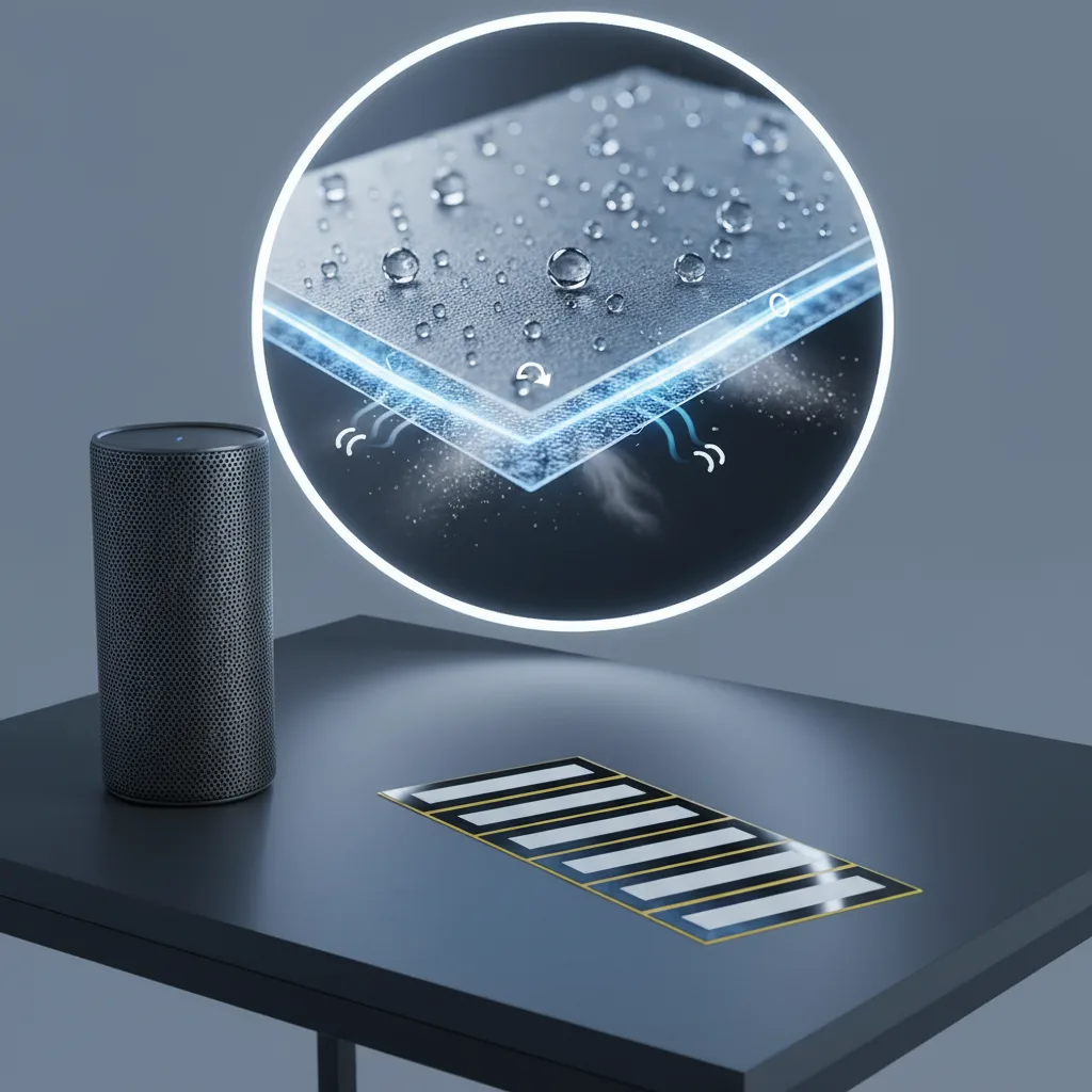 IP68 Waterproof Sound Permeable EPTFE Membrane Hydrophobic Breathable Vent Patch for Electronic Device Ventilation