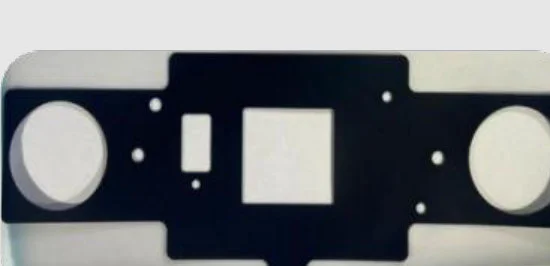 Black PC flame-retardant die-cut sheet