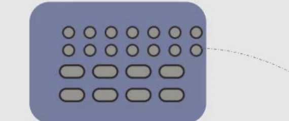 Single-layer adhesive membrane pieces on a liner