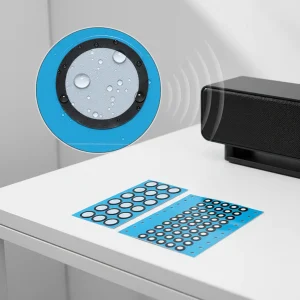 Migeer Self-Adhesive Acoustic Vent | Waterproof Sound Protective Membrane for Electronics with Cutting Service Model FSM-710W