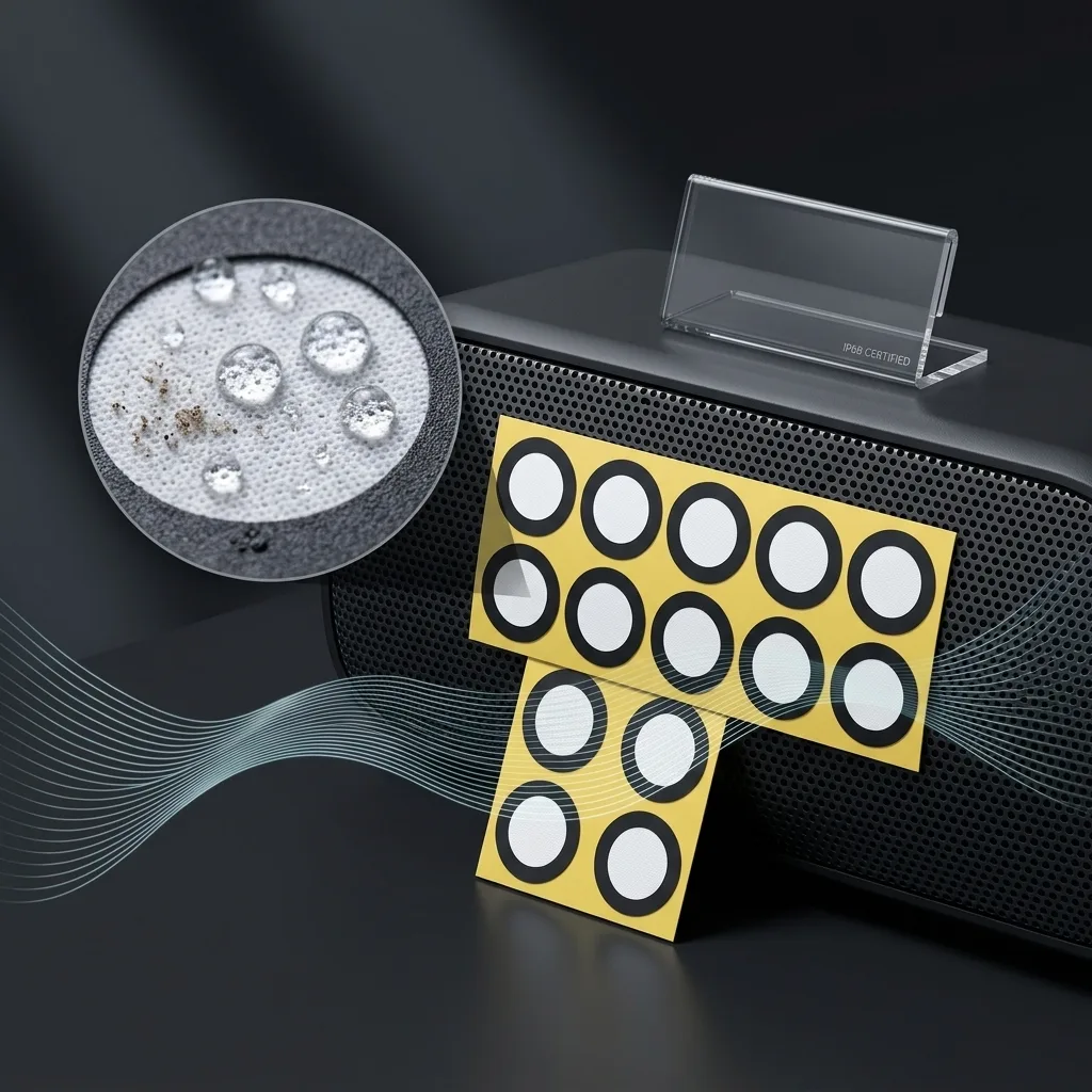 MXB145 EPTFE Waterproof Membrane for Microphone Sound Holes detail 4