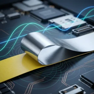 Nanocrystalline Strip With Single Side Adhesive Low Frequency Magnetic Isolation Material for MagSafe Card Holder