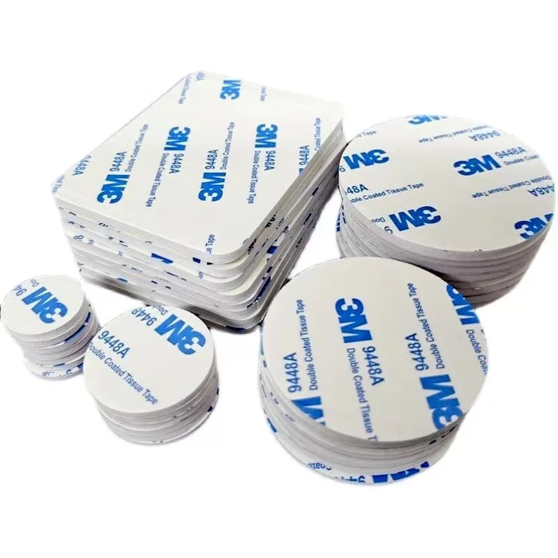 3M9448A White Non-Woven Double-Sided Tape, Acrylic Adhesive detail 3