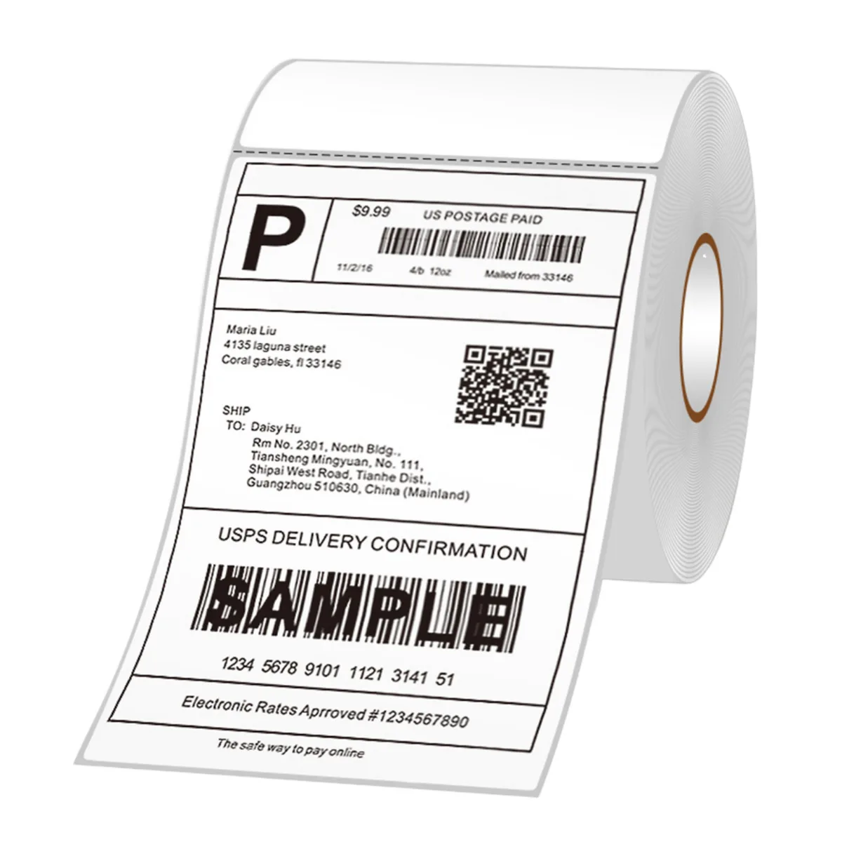 MGR Label-1 Thermal Adhesive Shelf Labels for Retail detail 1