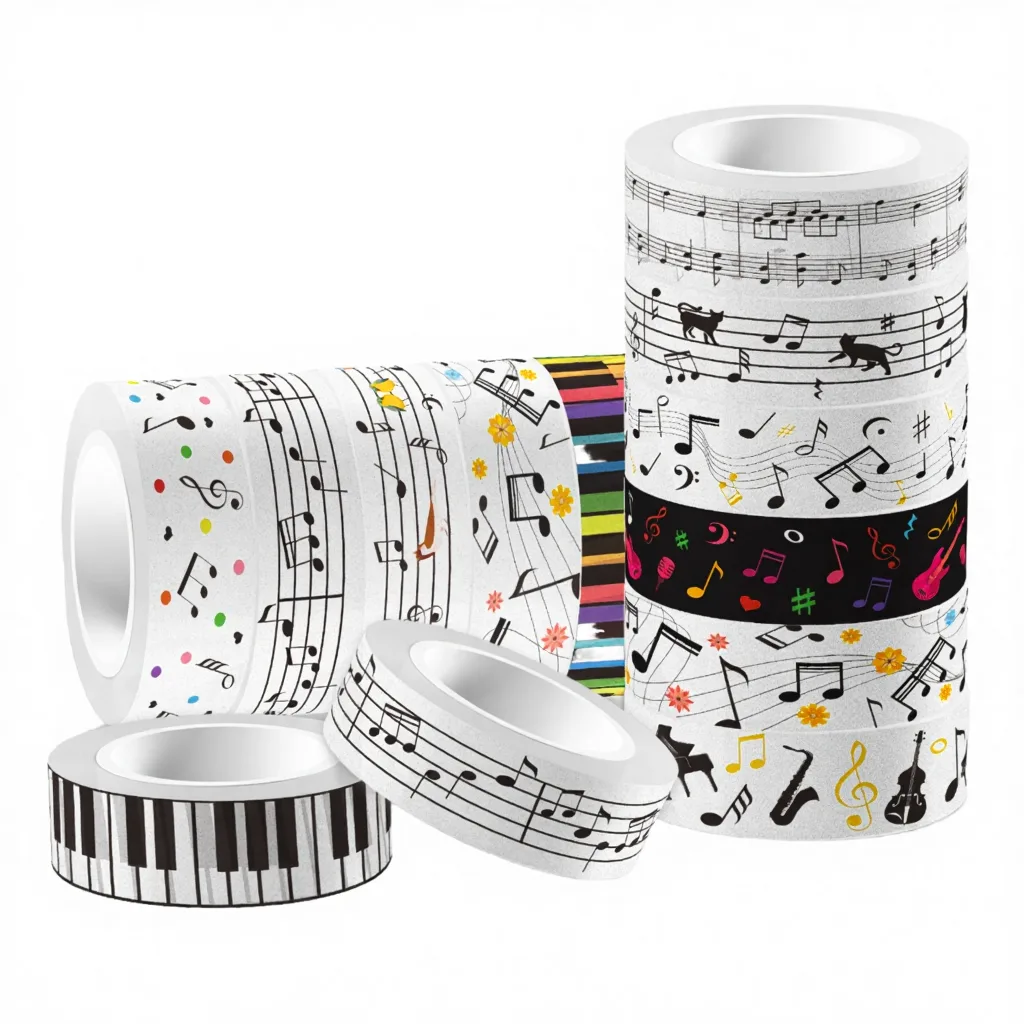 MGR-HZ01 Black Line Masking and Decorative Paper Tape detail 2