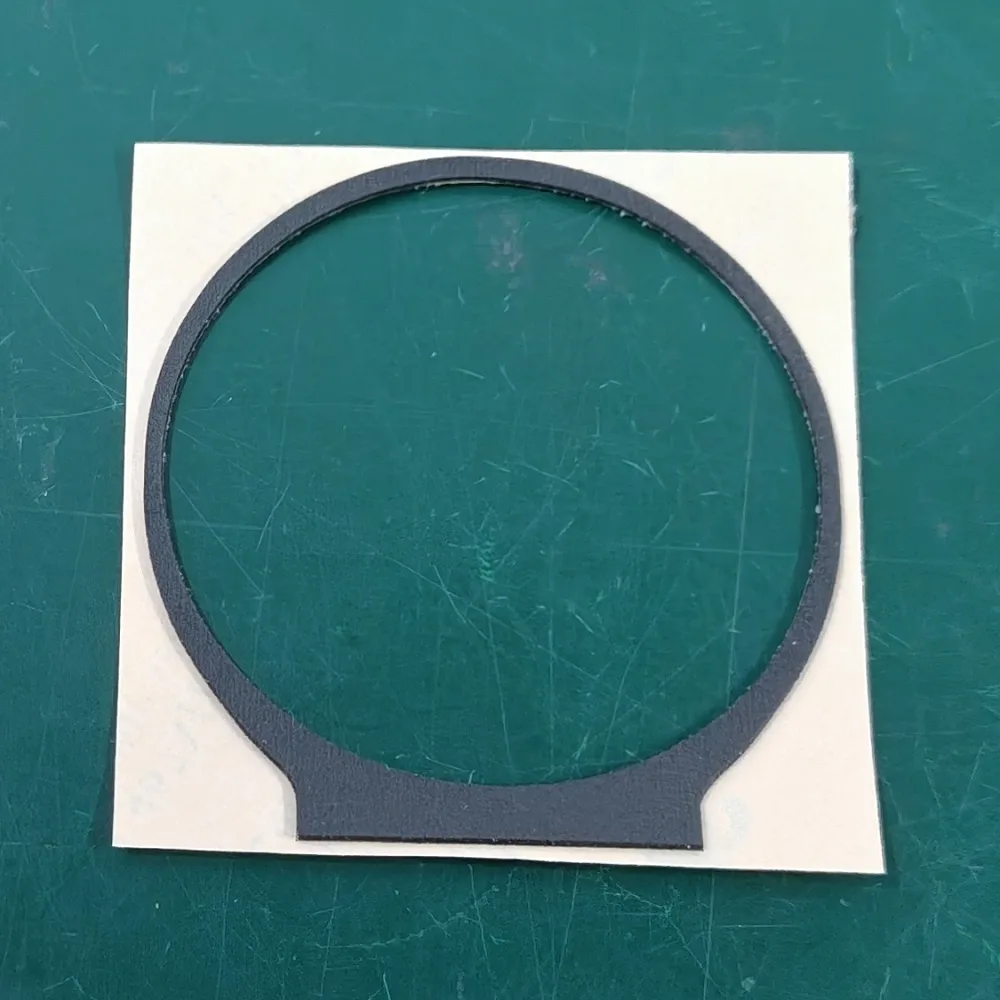 Round Adhesive Foam Gasket Dustproof Cushion Pad for Headlamp Taillight LED Housing Speaker Enclosure Automotive Electronics