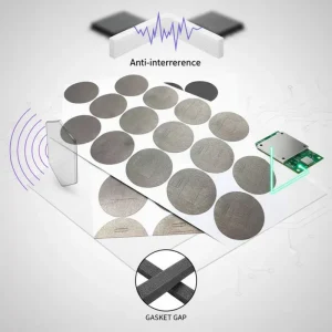Self Adhesive EMI Shielding Conductive Foam Pad Multi Purpose for All Kinds of Electronic Devices